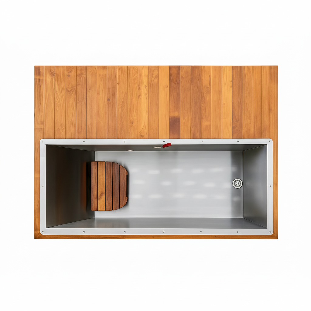 TimberChill Glacier Pro Cedar Cold Plunge